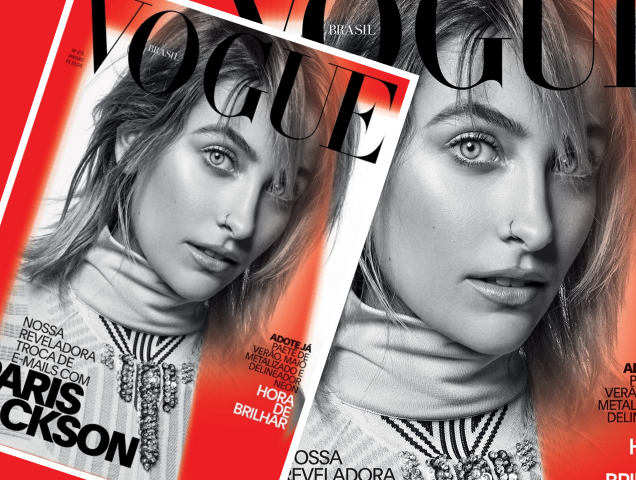 Vogue Brazil January 2018 : Paris Jackson by Jacques Dequeker