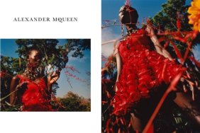 Alexander McQueen S/S 2018 : Shanelle Nyasiase by Jamie Hawkesworth