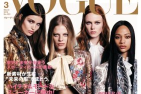 Vogue Japan March 2018 : Luna, Lexi, Kiki, & Selena by Luigi & Iango