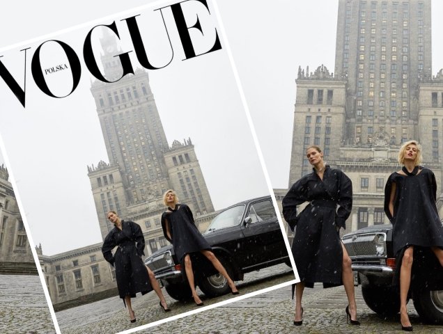 Vogue Poland March 2018 : Anja Rubik & Małgosia Bela by Juergen Teller