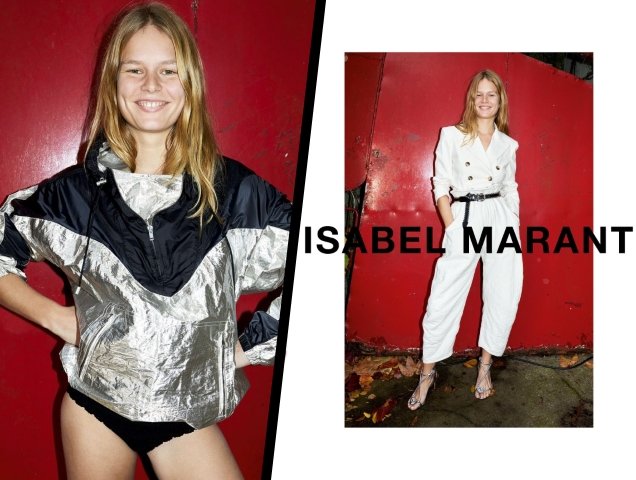 Isabel Marant S/S 2018 : Anna Ewers by Juergen Teller