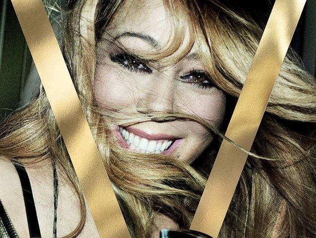 V Magazine #112 Spring 2018 : Mariah Carey by Mario Testino