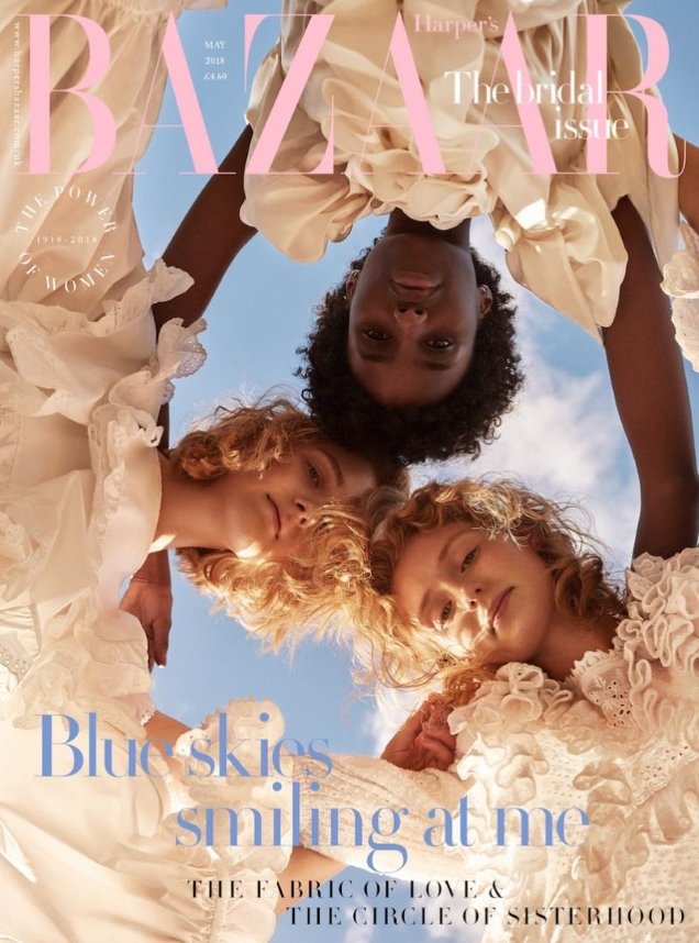 UK Harper's Bazaar May 2018 by Agata Pospieszynska