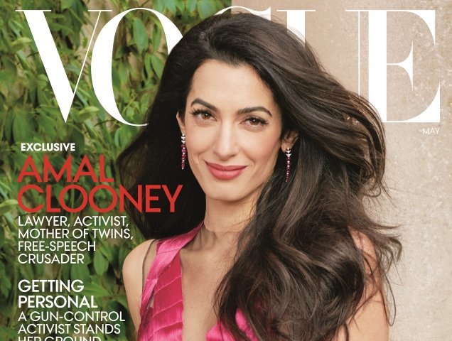 US Vogue May 2018 : Amal Clooney by Annie Leibovitz