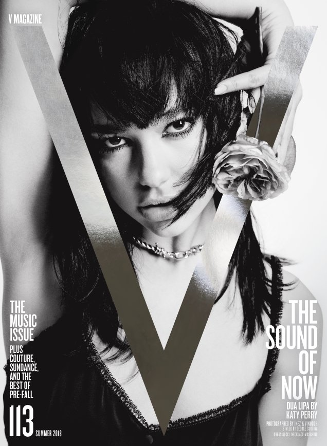 V Magazine #113 Summer 2018 : Dua Lipa & SZA by Inez & Vinoodh