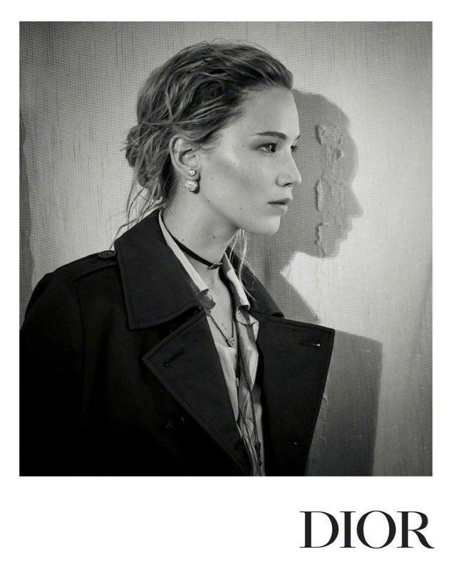 Christian Dior Pre-Fall 2018 : Jennifer Lawrence by Brigitte Lacombe