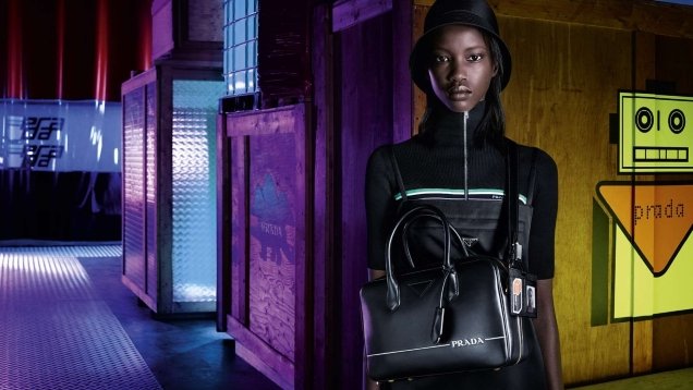 Prada Pre-Fall 2018 : Anok, Fran & Kris by Willy Vanderperre