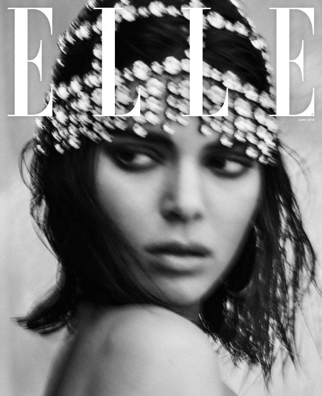 US Elle June 2018 : Kendall Jenner by Chris Colls