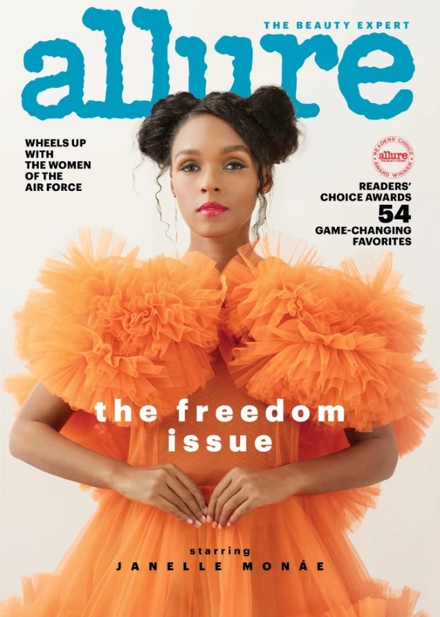 Allure July 2018 : Janelle Monae by Camila Falquez