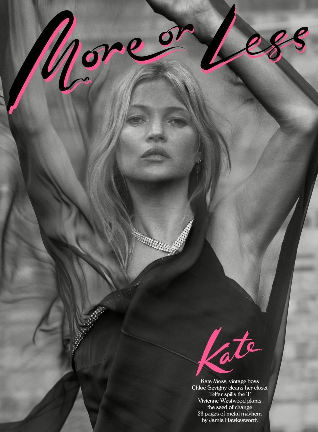 More or Less #1 : Kate Moss by Ethan James Green