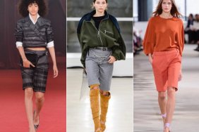 Bermuda shorts surged on the Spring 2018 runways.