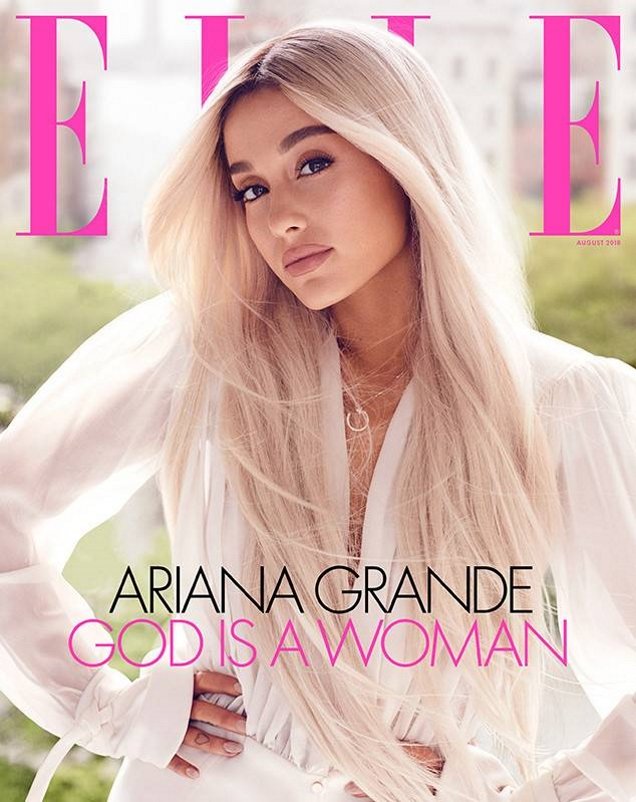 US Elle August 2018 : Ariana Grande by Alexi Lubomirski