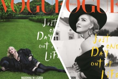 Vogue Italia August 2018 : Madonna by Mert Alas & Marcus Piggott