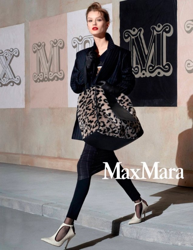 Max Mara F/W 2018.19 : Kris Grikaite by Steven Meisel