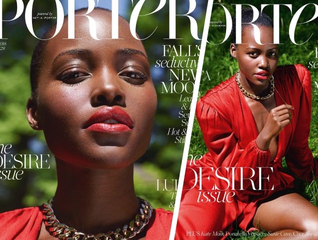 Porter #28 Fall 2018 : Lupita Nyong'o by Mario Sorrenti