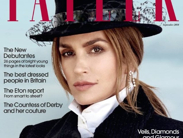 Tatler September 2018 : Cindy Crawford by Yu Tsai