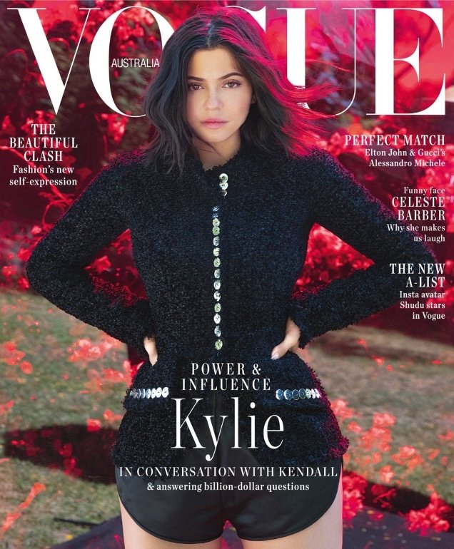 Vogue Australia September 2018 : Kylie Jenner by Jackie Nickerson