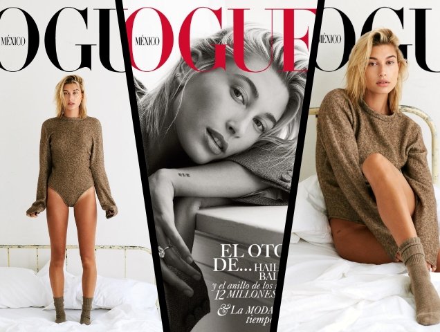 Vogue Mexico September 2018 : Hailey Baldwin by Bjorn Iooss