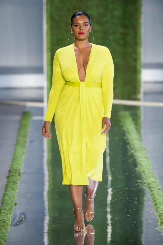 Yvonne Simone at Cushnie Spring 2019.