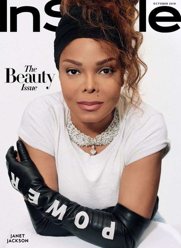 US InStyle October 2018 : Janet Jackson by Robbie Fimmano