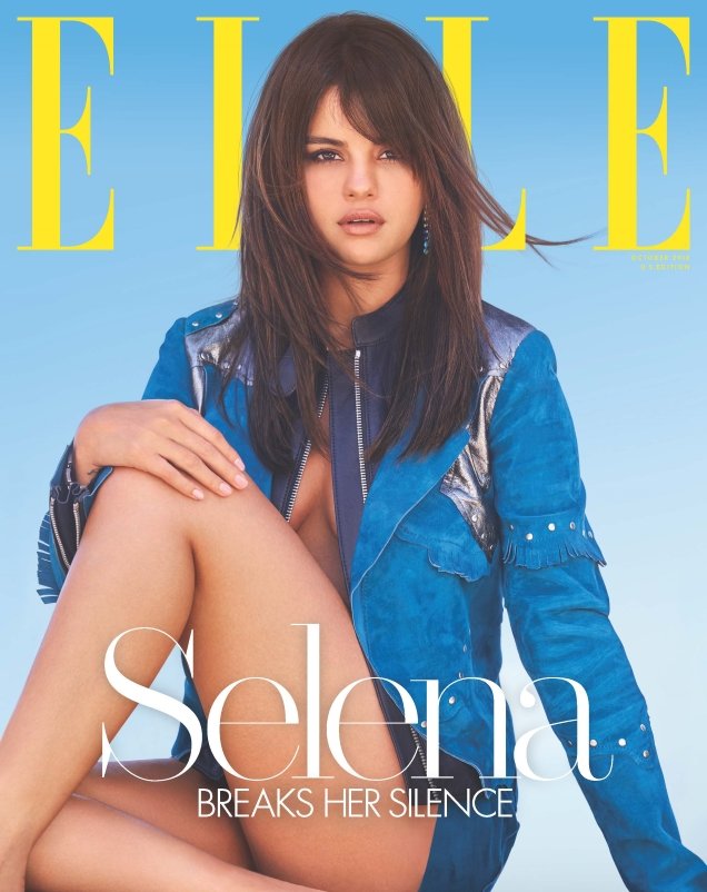 US Elle October 2018 : Selena Gomez by Mariano Vivanco