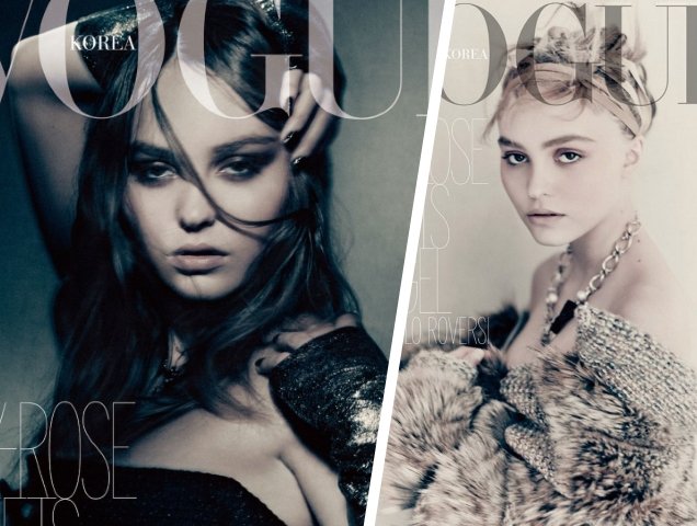 Vogue Korea September 2018 : Lily-Rose Depp by Paolo Roversi