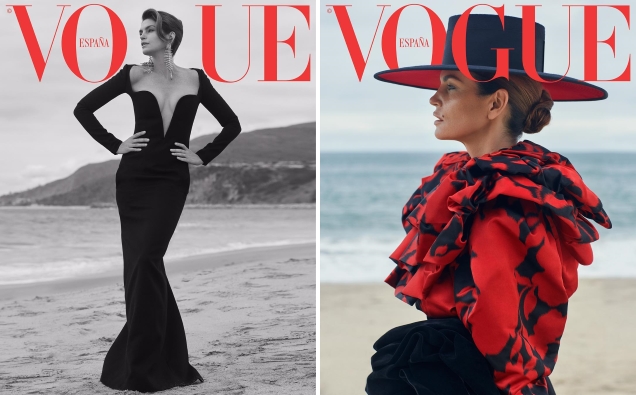 Vogue España October 2018 : Cindy Crawford by Sebastian Faena