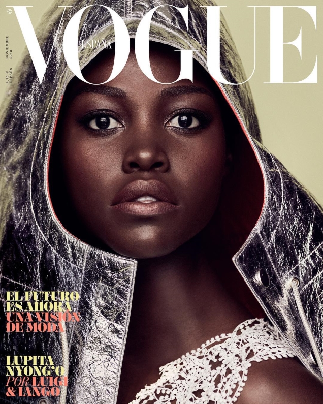 Vogue España November 2018 : Lupita Nyong’o by Luigi & Iango