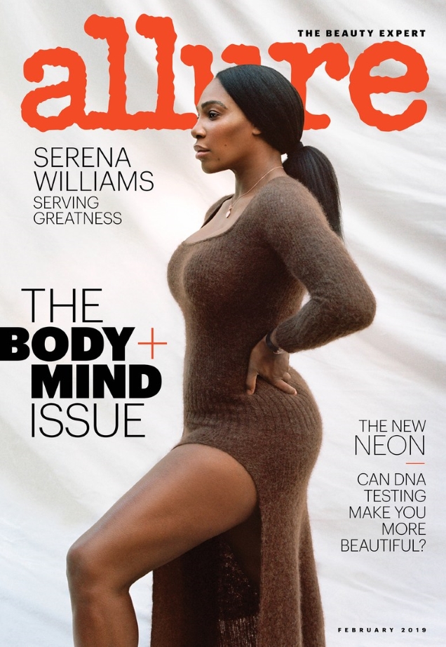 Allure February 2019 : Serena Williams by Tanya & Zhenya Posternak