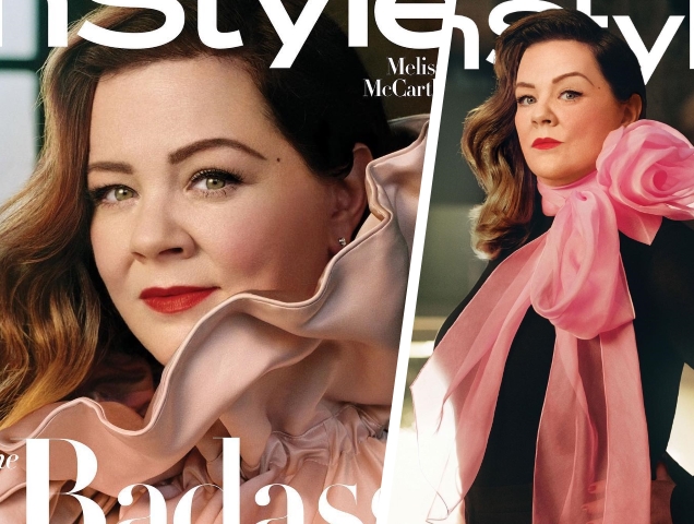 US InStyle February 2019 : Melissa McCarthy by Robbie Fimmano