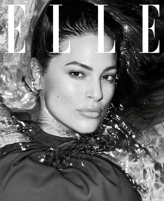 US Elle February 2019 : Ashley Graham by Carin Backoff