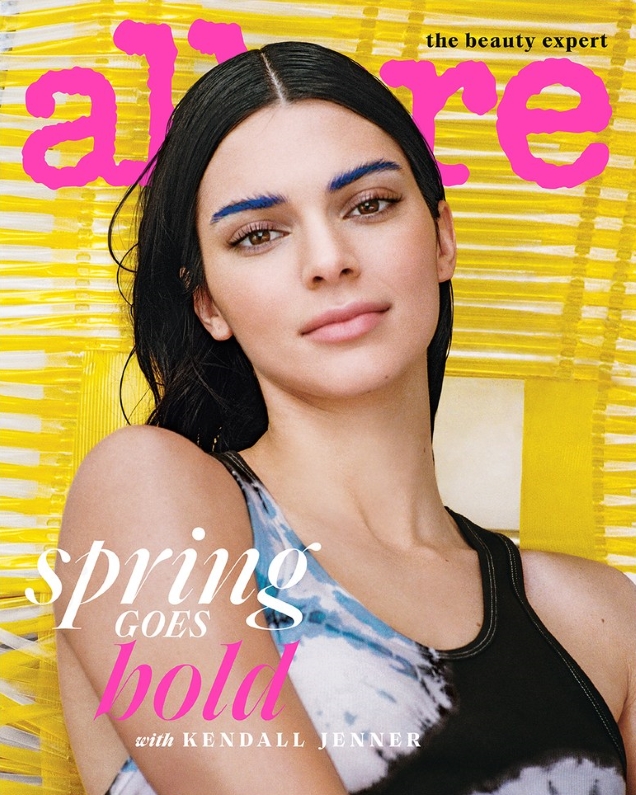 Allure March 2019 : Kendall Jenner by Cass Bird