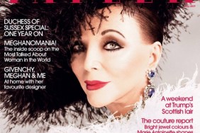 Tatler May 2019 : Joan Collins by Luc Braquet