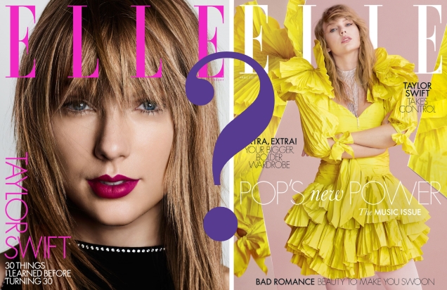 US Elle April 2019 : Taylor Swift by Ben Hassett