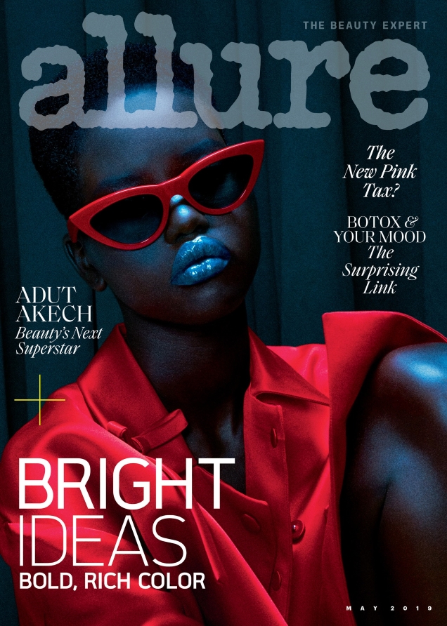 Allure May 2019 : Adut Akech by Daniel Jackson