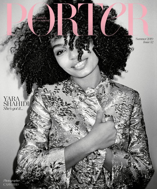 Porter #32 Summer 2019 : Yara Shahidi by Cass Bird