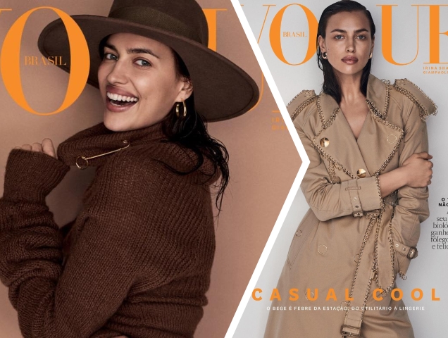 Vogue Brazil April 2019 : Irina Shayk by Giampaolo Sgura