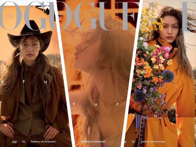 Vogue Czechoslovakia May 2019 : Gigi Hadid by Helena Christensen