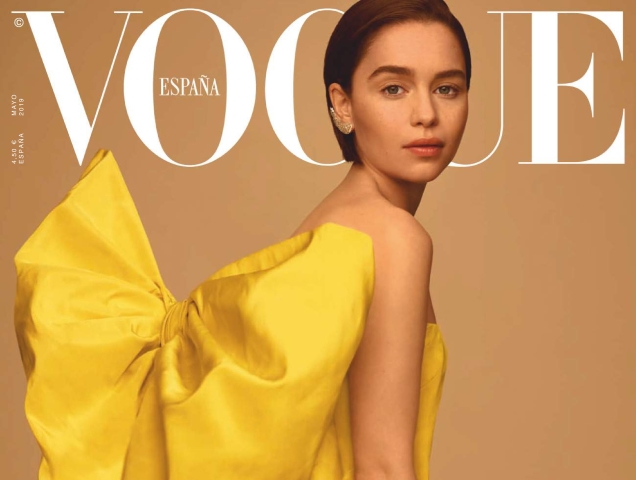 Vogue España May 2019 : Emilia Clarke by Thomas Whiteside