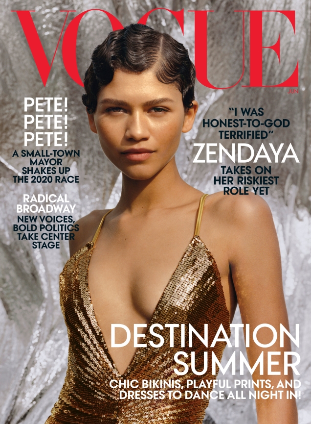 US Vogue June 2019 : Zendaya by Tyler Mitchell