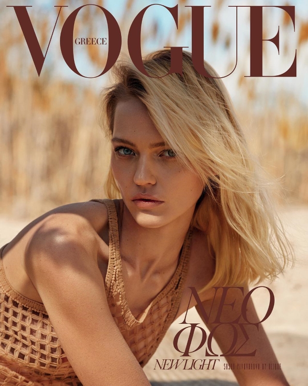 Vogue Greece May 2019 : Sasha Pivovarova by Alique