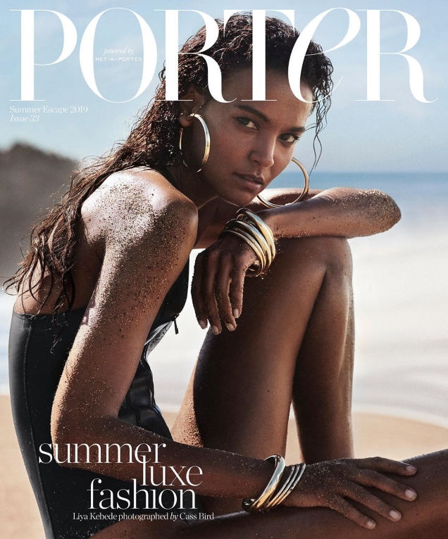 Porter #33 Summer Escape 2019 : Liya Kebede by Cass Bird