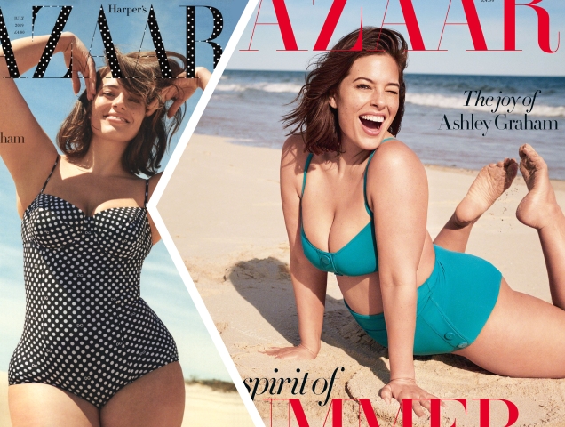 UK Harper’s Bazaar July 2019 : Ashley Graham by Pamela Hanson