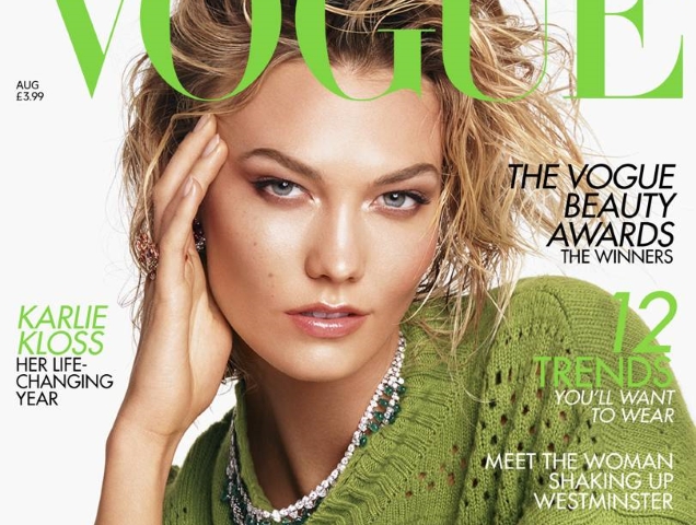 UK Vogue August 2019 : Karlie Kloss by Steven Meisel