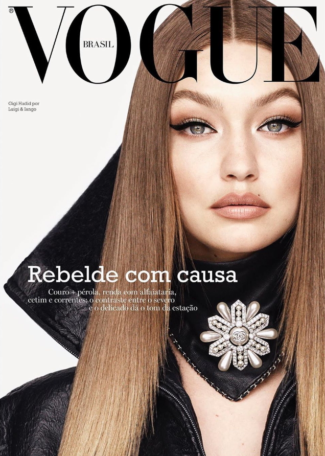 Vogue Brazil September 2019 : Gigi Hadid by Luigi & Iango