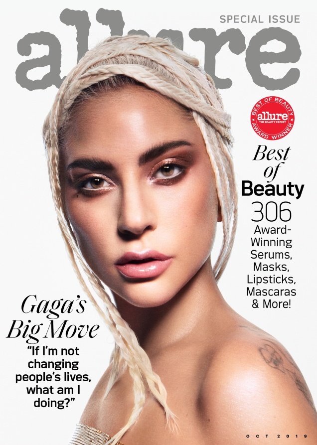 Allure October 2019 : Lady Gaga by Daniel Jackson