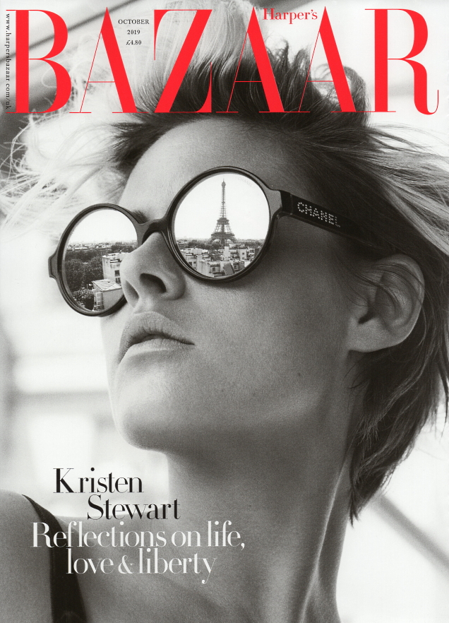 UK Harper's Bazaar October 2019 : Kristen Stewart by Alexi Lubomirski