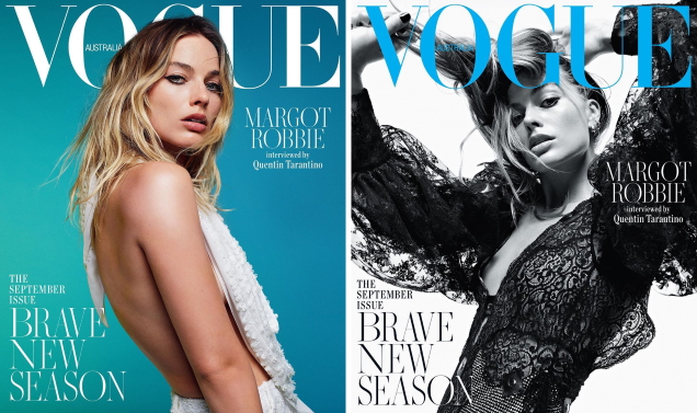 Vogue Australia September 2019 : Margot Robbie by Mario Sorrenti