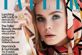 Tatler November 2019 : Elle Fanning by Jack Waterlot