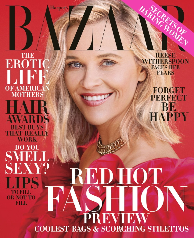 US Harper’s Bazaar November 2019 : Reese Witherspoon by Camilla Akrans